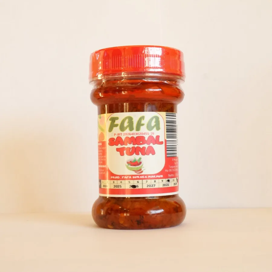 Fafa Sambal Tuna jar, 150 gram