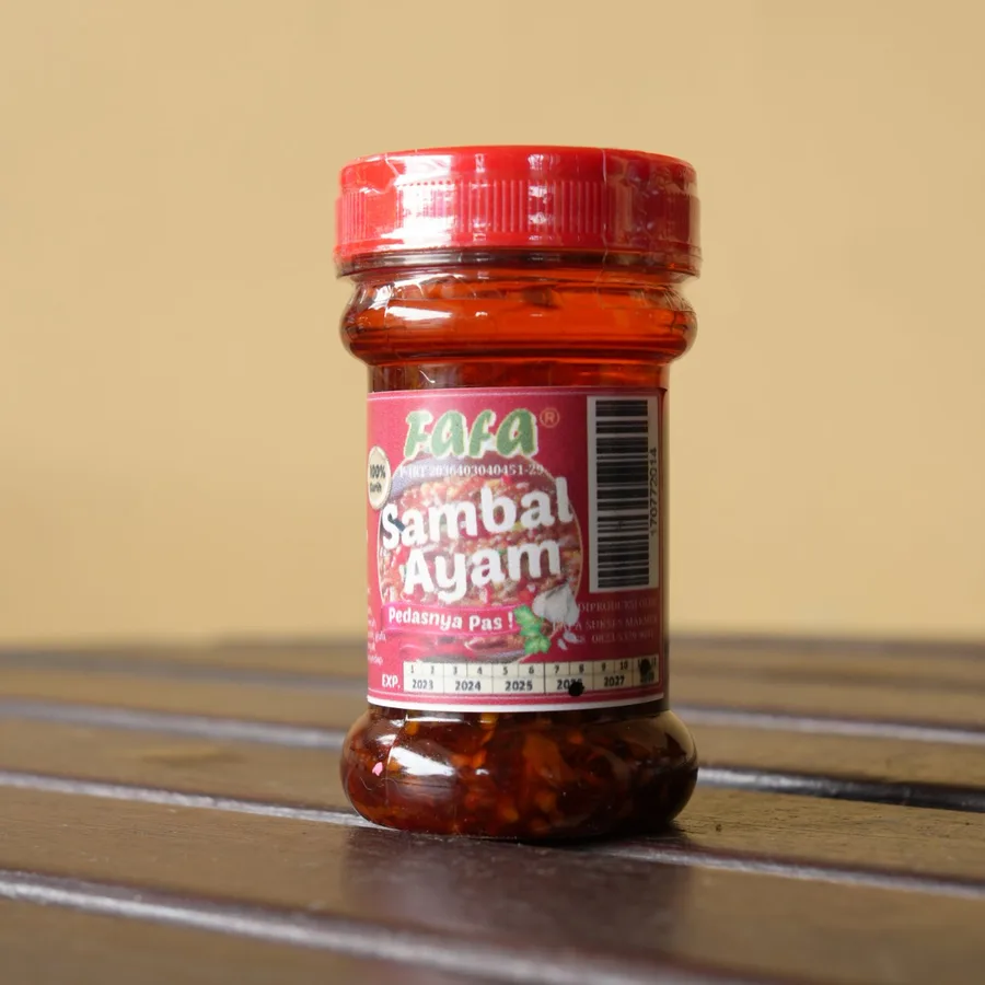 Fafa Sambal Ayam jar, 150 gram